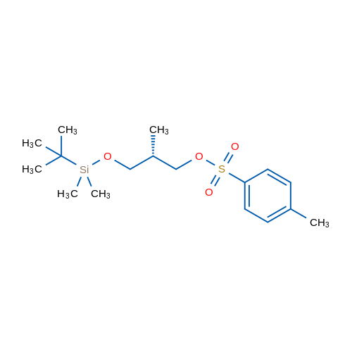 (2S)-3-{[tert-Butyl(dimethyl)silyl]oxy}-2-methylpropan-1-yl Tosylate 1g