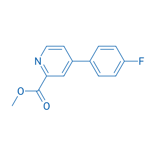 4-(4-Fluorophenyl)pyridine-2-carboxylic acid methyl ester 1g