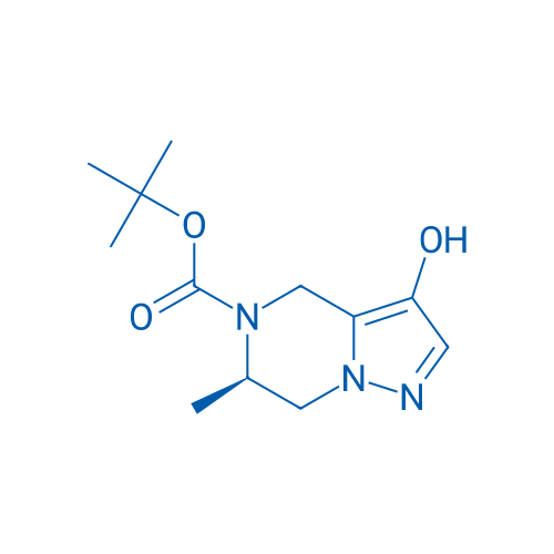 tert-Butyl (R)-3-hydroxy-6-methyl-6,7-dihydropyrazolo[1,5-a]pyrazine-5(4H)-carboxylate 10g