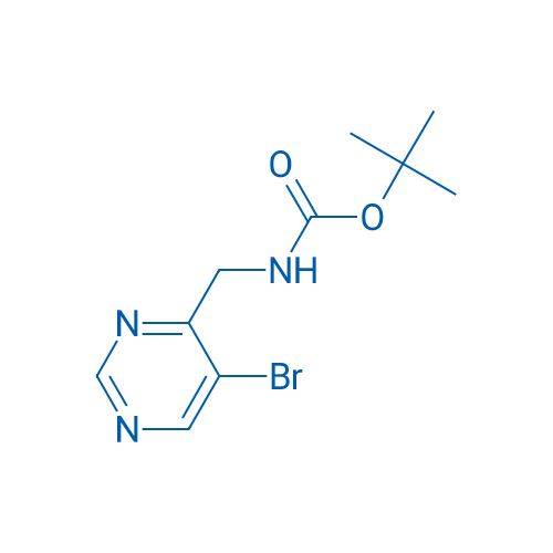 tert-Butyl ((5-bromopyrimidin-4-yl)methyl)carbamate 100mg