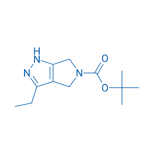 tert-Butyl 3-ethyl-4,6-dihydropyrrolo[3,4-c]pyrazole-5(1H)-carboxylate 250mg