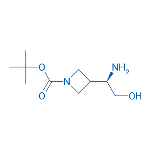 tert-Butyl 3-[(1R)-1-amino-2-hydroxy-ethyl]azetidine-1-carboxylate 100mg