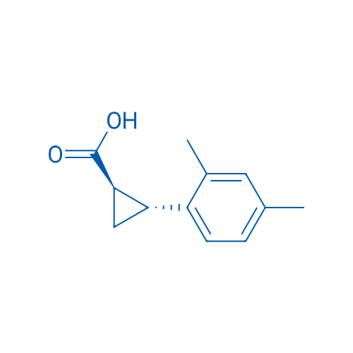 (1R,2R)-2-(2,4-Dimethylphenyl)cyclopropane-1-carboxylic acid 1g