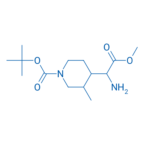 tert-Butyl 4-(1-amino-2-methoxy-2-oxoethyl)-3-methylpiperidine-1-carboxylate 5g