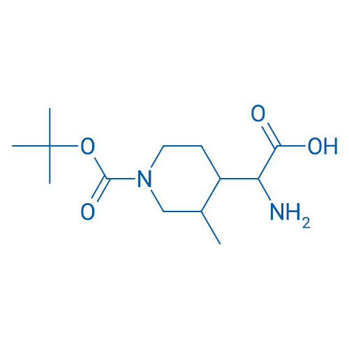 2-Amino-2-(1-(tert-butoxycarbonyl)-3-methylpiperidin-4-yl)acetic acid 1g