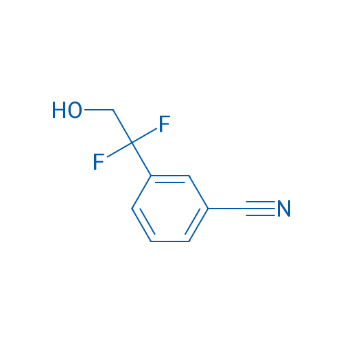 3-(1,1-Difluoro-2-hydroxyethyl)benzonitrile 1g