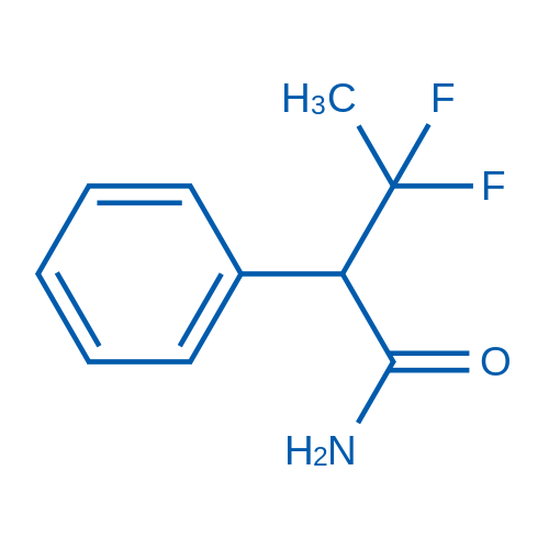 3,3-Difluoro-2-phenylbutanamide 50mg
