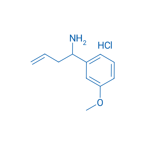 1-(3-Methoxyphenyl)but-3-en-1-amine hydrochloride 50mg