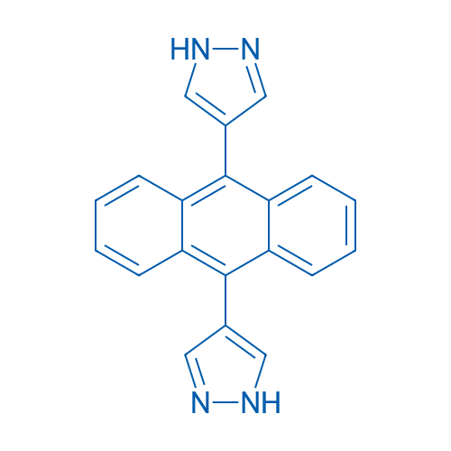 9,10-Di(1H-pyrazol-4-yl)anthracene 250mg