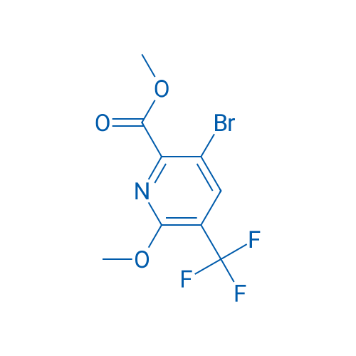 Methyl 3-bromo-6-methoxy-5-(trifluoromethyl)picolinate 250mg