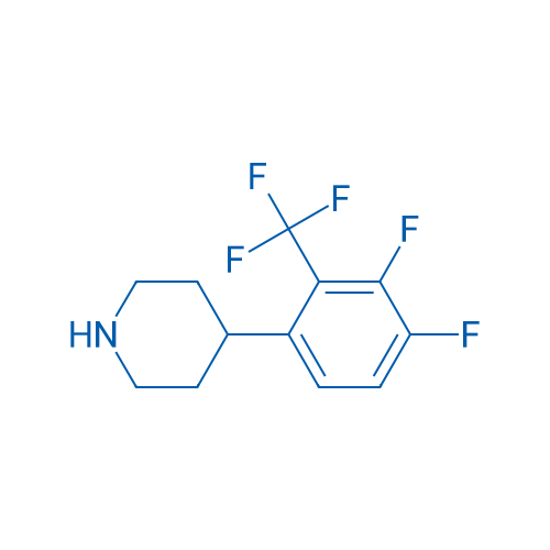 4-(3,4-Difluoro-2-(trifluoromethyl)phenyl)piperidine 1g