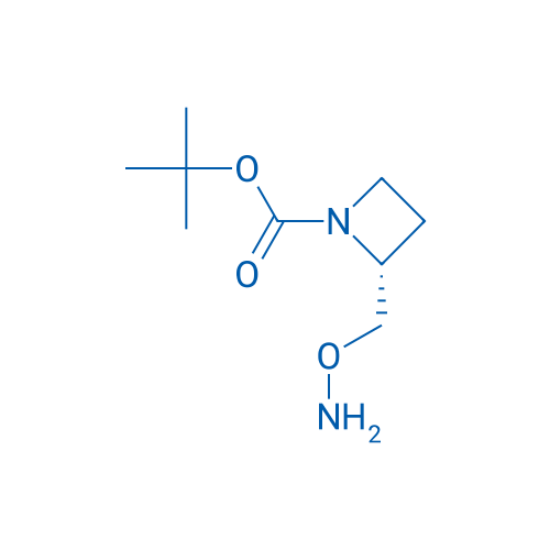 tert-butyl (2R)-2-[(aminooxy)methyl]azetidine-1-carboxylate 250mg