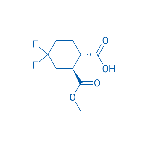 (1S,2S)-4,4-difluoro-2-(methoxycarbonyl)cyclohexane-1-carboxylic acid 1g