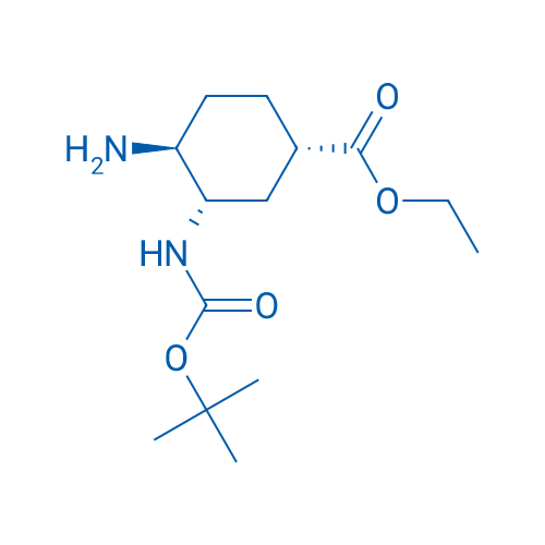 Ethyl (1S,3S,4S)-4-amino-3-((tert-butoxycarbonyl)amino)cyclohexane-1-carboxylate 100mg