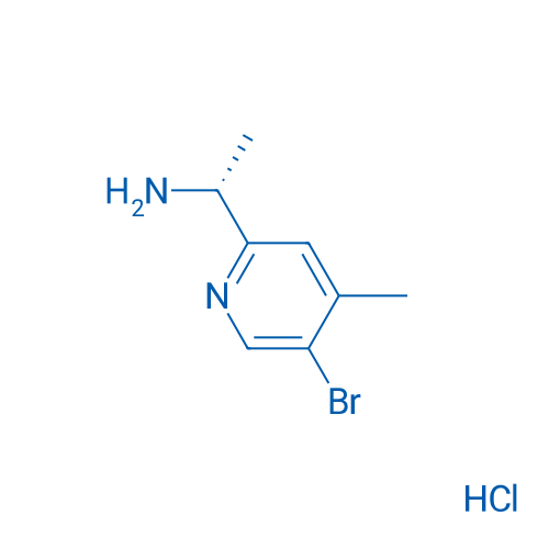 (R)-1-(5-Bromo-4-methylpyridin-2-yl)ethan-1-amine hydrochloride 100mg