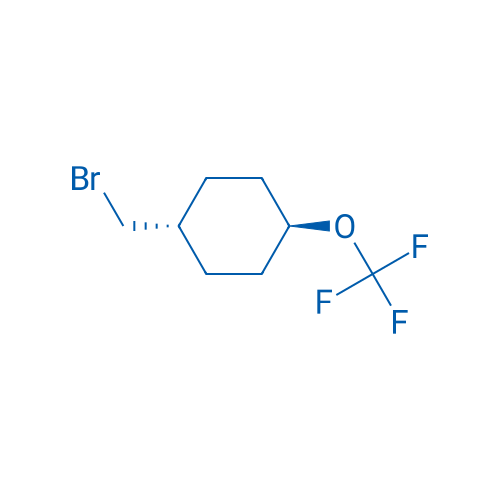 Rel-(1r,4r)-1-(bromomethyl)-4-(trifluoromethoxy)cyclohexane 1g