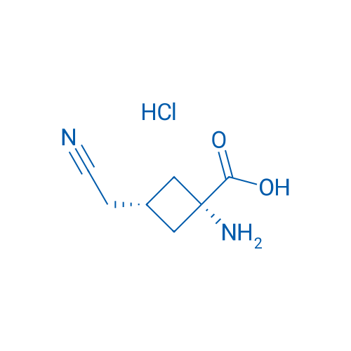 trans-1-Amino-3-(cyanomethyl)cyclobutane-1-carboxylic acid hydrochloride 100mg