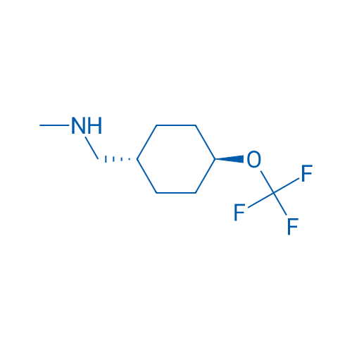 Rel-N-methyl-1-((1r,4r)-4-(trifluoromethoxy)cyclohexyl)methanamine 1g
