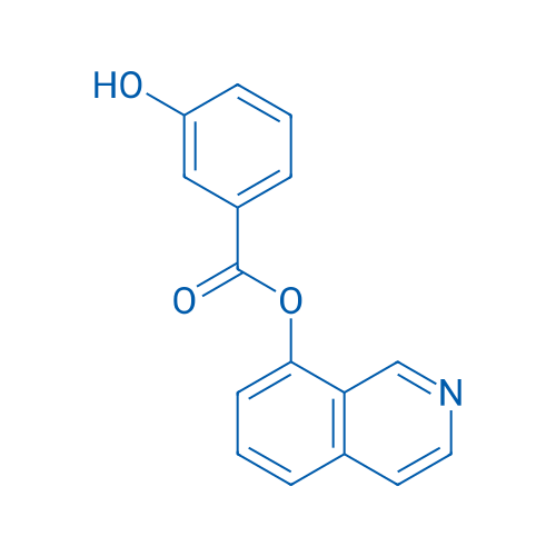 isoquinolin-8-yl 3-hydroxybenzoate 1g
