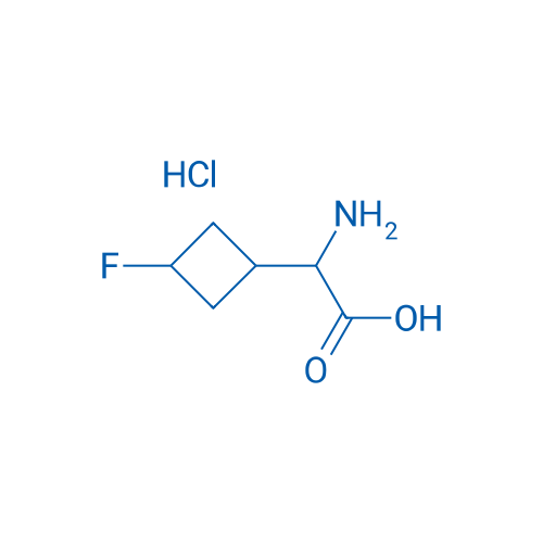 2-Amino-2-(3-fluorocyclobutyl)acetic acid hydrochloride 5g