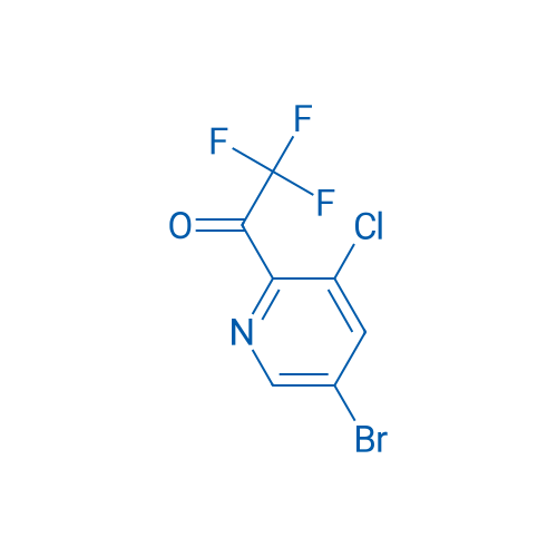 1-(5-Bromo-3-chloropyridin-2-yl)-2,2,2-trifluoroethanone 100mg