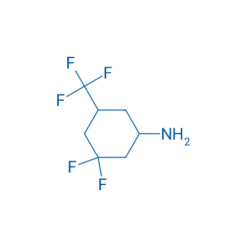 3,3-Difluoro-5-(trifluoromethyl)cyclohexan-1-amine 100mg