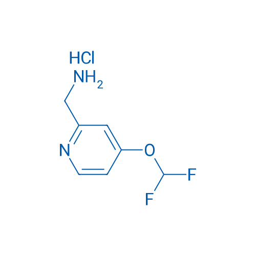 (4-(Difluoromethoxy)pyridin-2-yl)methanamine hydrochloride 250mg