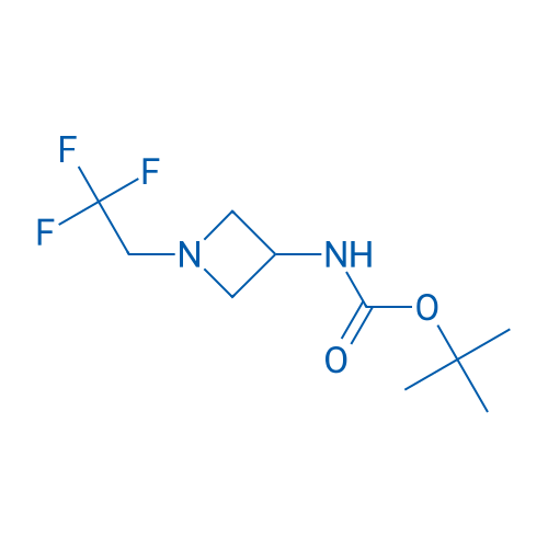 tert-Butyl (1-(2,2,2-trifluoroethyl)azetidin-3-yl)carbamate 250mg