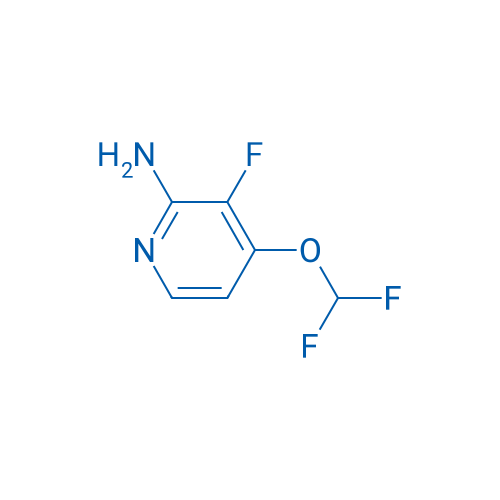 4-(Difluoromethoxy)-3-fluoropyridin-2-amine 250mg