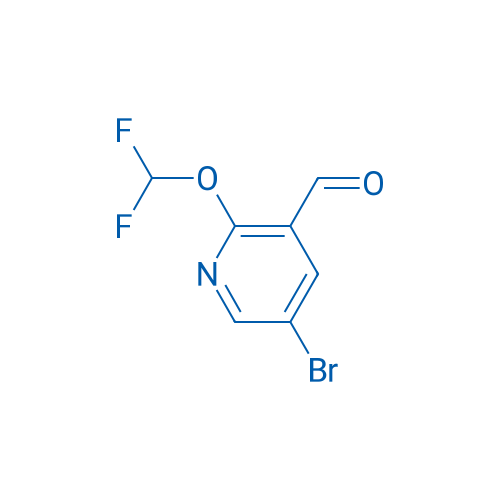 5-Bromo-2-(difluoromethoxy)nicotinaldehyde 1g