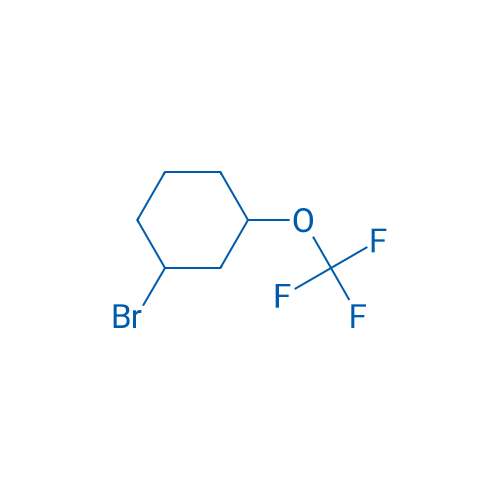 1-bromo-3-(trifluoromethoxy)cyclohexane 100mg