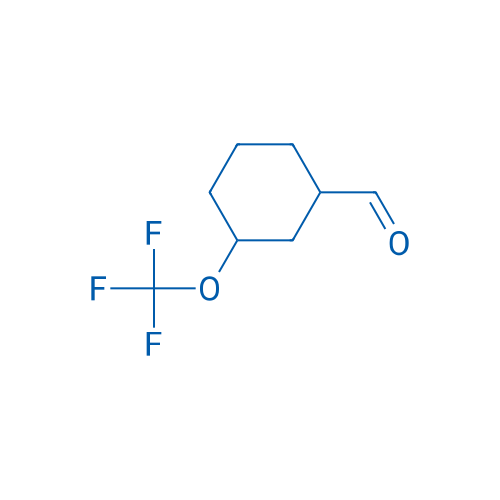 3-(Trifluoromethoxy)cyclohexane-1-carbaldehyde 250mg