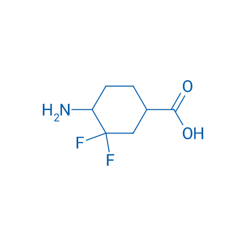 4-amino-3,3-difluorocyclohexane-1-carboxylic acid 250mg