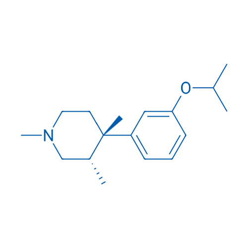 Piperidine, 1,3,4-trimethyl-4-[3-(1-methylethoxy)phenyl]-, (3S,4S)- 250mg