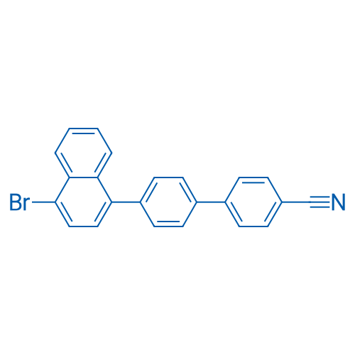 4'-(4-Bromonaphthalen-1-yl)-[1,1'-biphenyl]-4-carbonitrile 5g