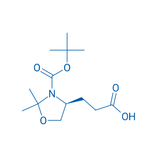 (S)-3-(3-(tert-Butoxycarbonyl)-2,2-dimethyloxazolidin-4-yl)propanoic acid 250mg