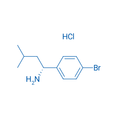 (R)-1-(4-Bromophenyl)-3-methylbutan-1-amine hydrochloride 100mg
