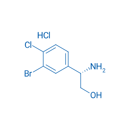 (S)-2-Amino-2-(3-bromo-4-chlorophenyl)ethan-1-ol hydrochloride 1g