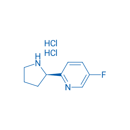 (R)-5-Fluoro-2-(pyrrolidin-2-yl)pyridine dihydrochloride 250mg