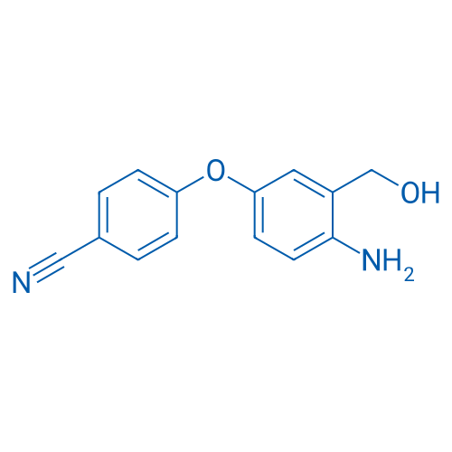 4-(4-Amino-3-(hydroxymethyl)phenoxy)benzonitrile 100mg