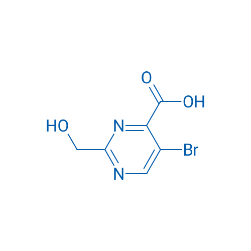 5-Bromo-2-(hydroxymethyl)pyrimidine-4-carboxylic acid 1g
