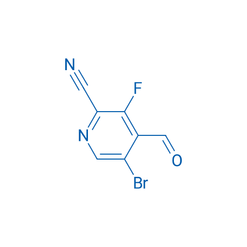 5-Bromo-3-fluoro-4-formylpicolinonitrile 5g