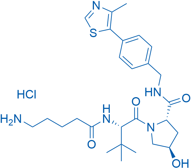 (S,R,S)-AHPC-C4-NH2 HCl 50mg
