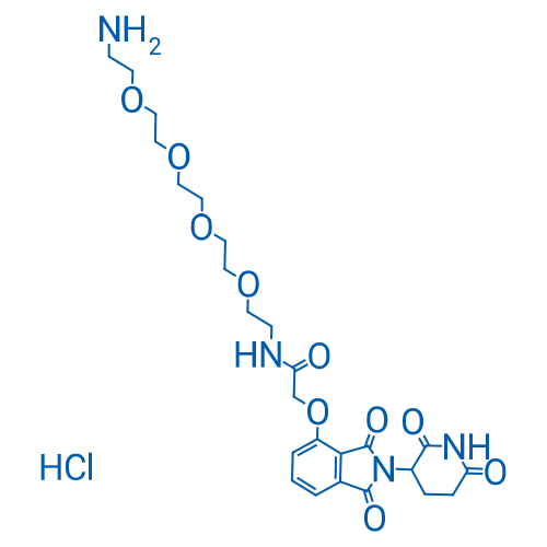 Thalidomide-O-amido-PEG4-C2-NH2 HCl 100mg