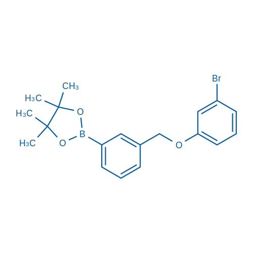 2-(3-((3-Bromophenoxy)methyl)phenyl)-4,4,5,5-tetramethyl-1,3,2-dioxaborolane 250mg