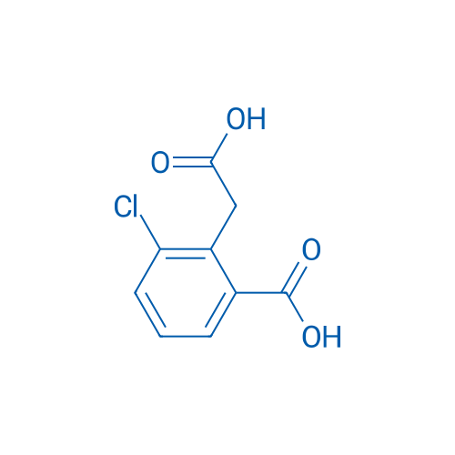 2-(Carboxymethyl)-3-chlorobenzoic acid 250mg