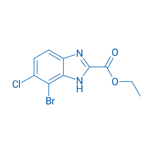 Ethyl 7-bromo-6-chloro-1H-benzo[d]imidazole-2-carboxylate 5g