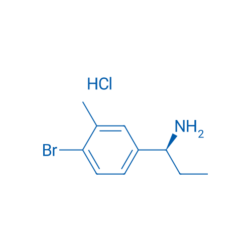 (S)-1-(4-Bromo-3-methylphenyl)propan-1-amine hydrochloride 250mg