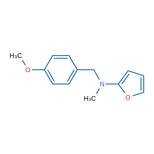 N-(4-Methoxybenzyl)-N-methylfuran-2-amine 1g