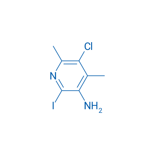 5-Chloro-2-iodo-4,6-dimethylpyridin-3-amine 10g